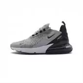 nike air max 270 homem trainers soldes top gray black